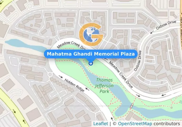 Mahatma Ghandi Memorial Plaza