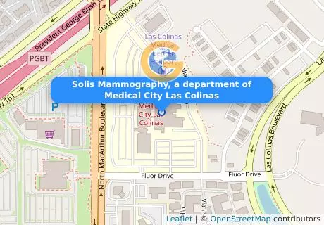Solis Mammography, a department of Medical City Las Colinas