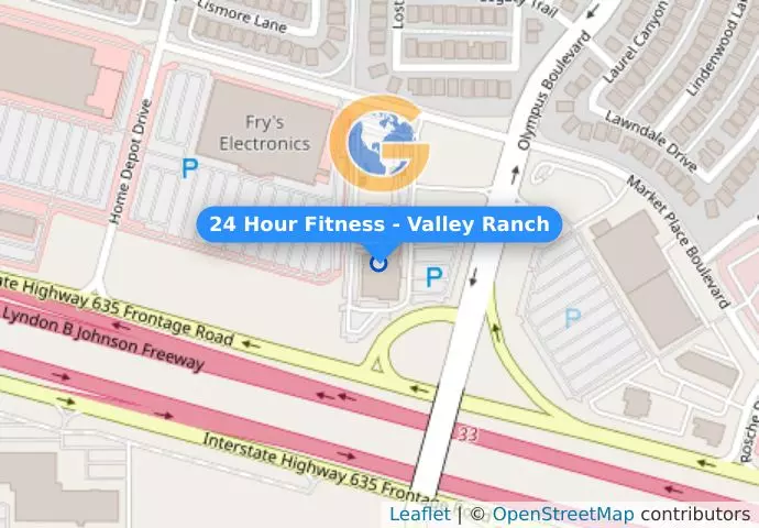 24 Hour Fitness - Valley Ranch