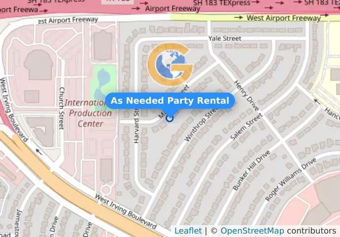 As Needed Party Rental