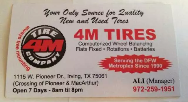 4M TIRES