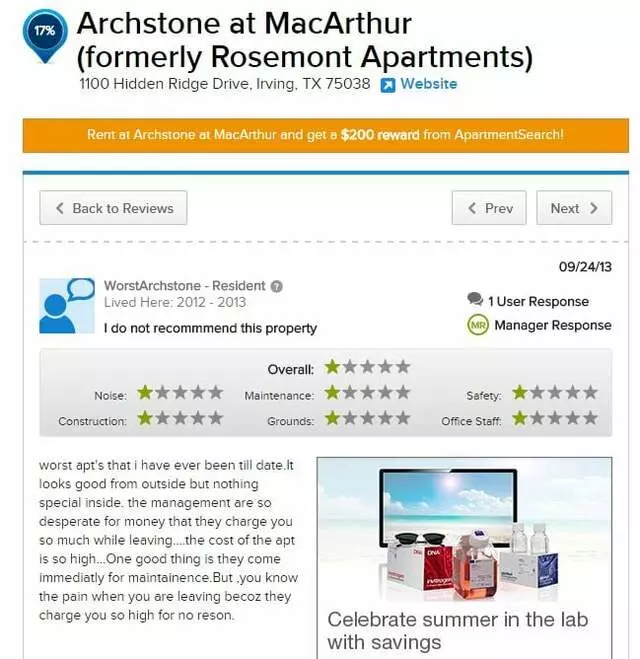 Archstone at MacArthur