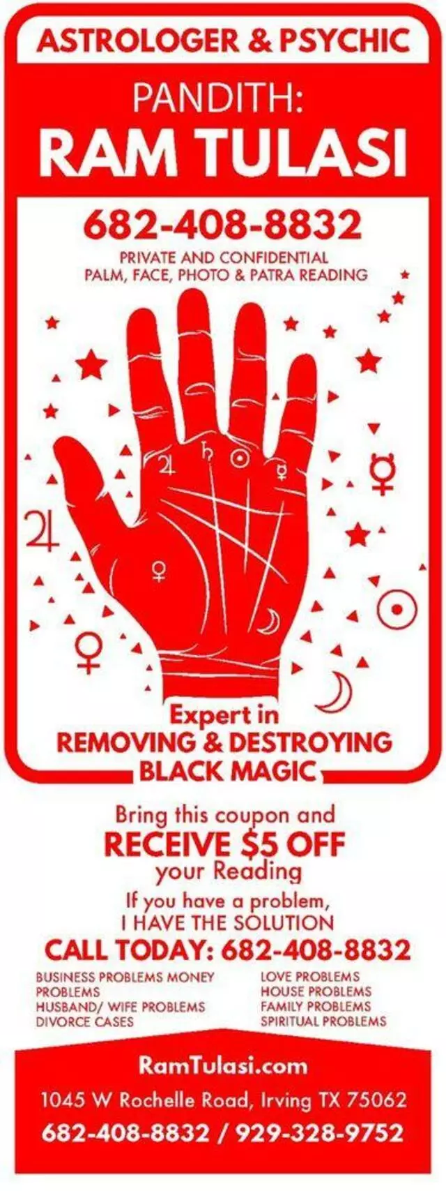 Astrologer & Psychic Reading By Ram Tulasi