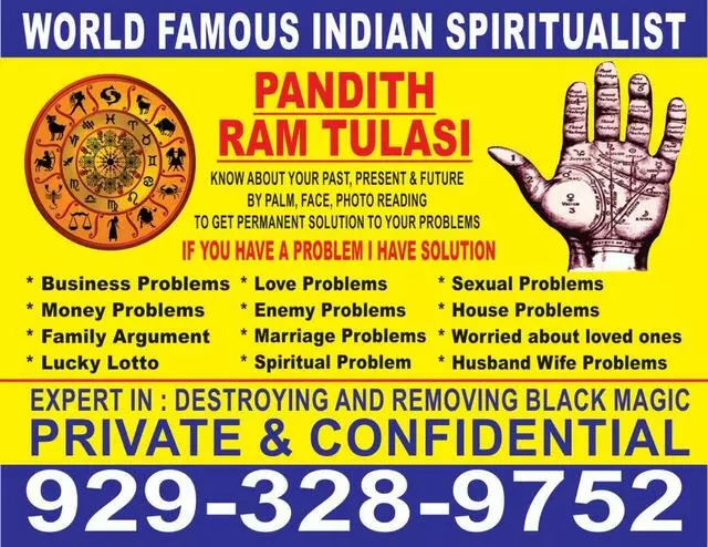 Astrologer & Psychic Reading By Ram Tulasi
