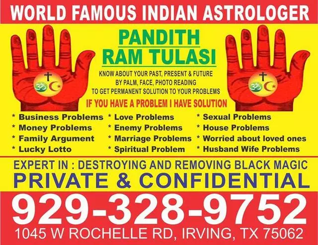 Astrologer & Psychic Reading By Ram Tulasi